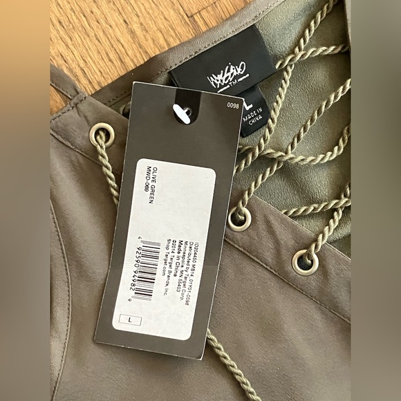 Brand New! Mossimo Women's Shift
Dress Olive Green L - Picture 3 of 6